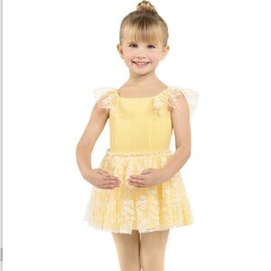 NWT GIRLS daisy leotard, precious! (SC 4/5)